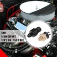 thumbnail image 2 of Unique Bargains 1 Set Auto Engine Temperature Cooling Fan Switch Thread-On AN Fitting Adapter 4AN 170'F On-155'F Off, 2 of 6
