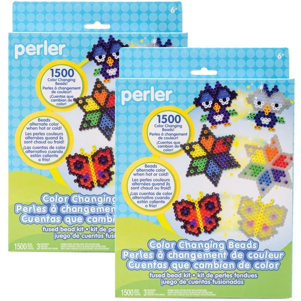 Perler Fused Bead Kit Color Changing Beads, Multipack Of 3 Walmart