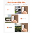 thumbnail image 6 of VEVOR Mechanical Keyless Entry Door Lock, 14 Key Mechanical Door Lock, Mechanical Keypad Door Knob, Single-Side Stainless Steel Waterproof Keyless Gate Lock, for Home Office Outdoor Fence Garage Yard, 6 of 9