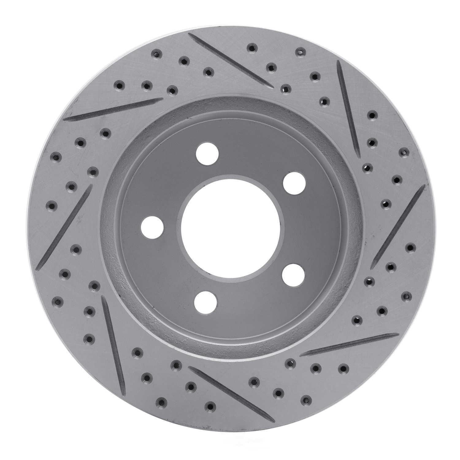 Dynamic Friction Company 830-42026R DFC Geoperformance Rotor - Drilled and Slotted
