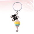 thumbnail image 3 of Moluckfu Adorno Creativo Para Llaves Globo Aerostático Multicolor Ideal Para Bolsos Y Llaves, 3 of 8