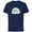 Navy, variant on Star Wars Grogu Tap Mandalorian Starfighter - Short Sleeve Cotton T-Shirt for Adults - Customized-Black