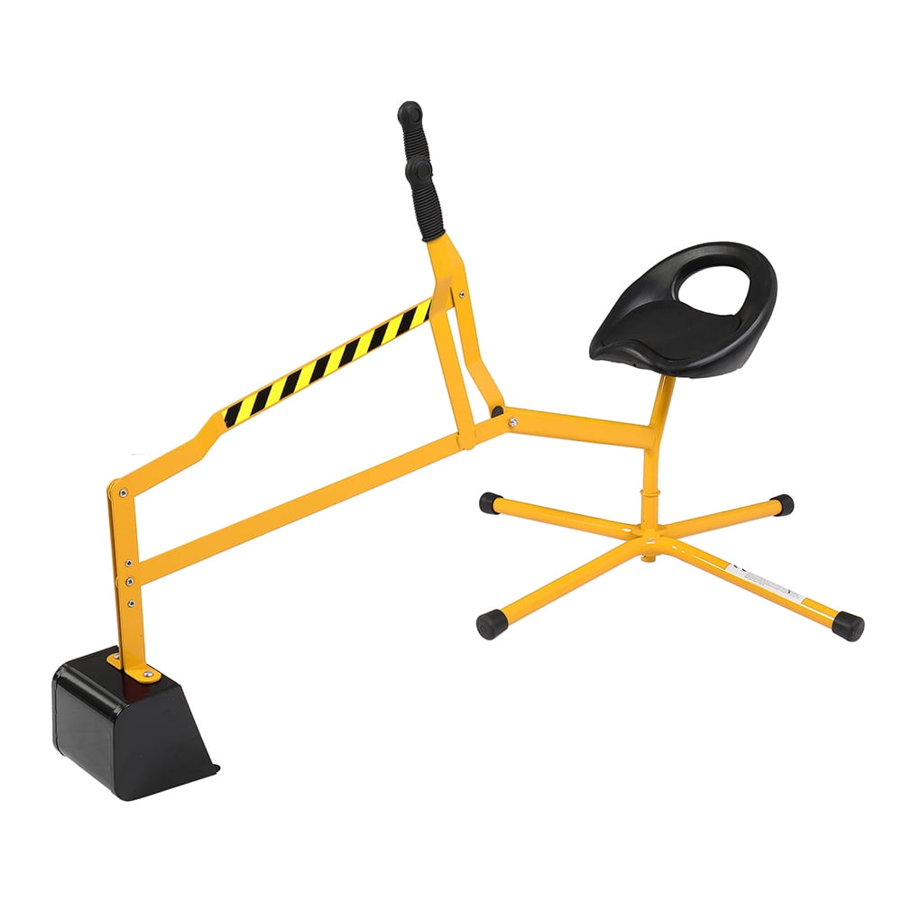 Sand Digger, Kids Excavator Construction Ride On Sand Digger Excavator Toys Working Crane with 8