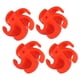 thumbnail image 4 of 8 piezas cuerda silenciador tiro con accesorios cuerda amortiguador goma rojo verde Sunnimix Estabilizador de la cuerda del arco, 4 of 8