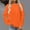 Orange, variant on Jsaierl Sweatshirt for Women Loose Fit Solid Color Sweatshirts Round Neck Tunic Sweater Tops 2024 Long Sleeve Shirts Deals of The Week