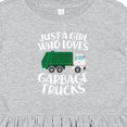 thumbnail image 4 of Inktastic Just a Girl Who Loves Garbage Trucks Girls Toddler Dress, 4 of 5
