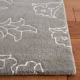 thumbnail image 3 of SAFAVIEH Fifth Avenue Deena Floral Runner Rug, Dark Grey/Ivory, 2'3" x 9', 3 of 8