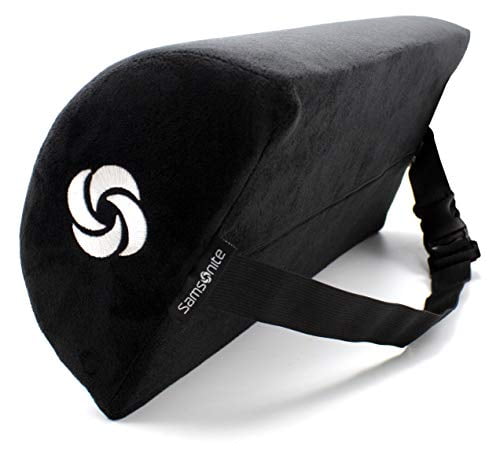 SUV Helps Relieve Neck Pain & Improve Circulation @% Pure Memory Foam Fits Most Vehicles Samsonite SA5248 Travel Pillow for Car 