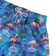 thumbnail image 2 of Traje de Baño Wave Motion Estampado Flamencos Azul Marino Talla M, 2 of 5