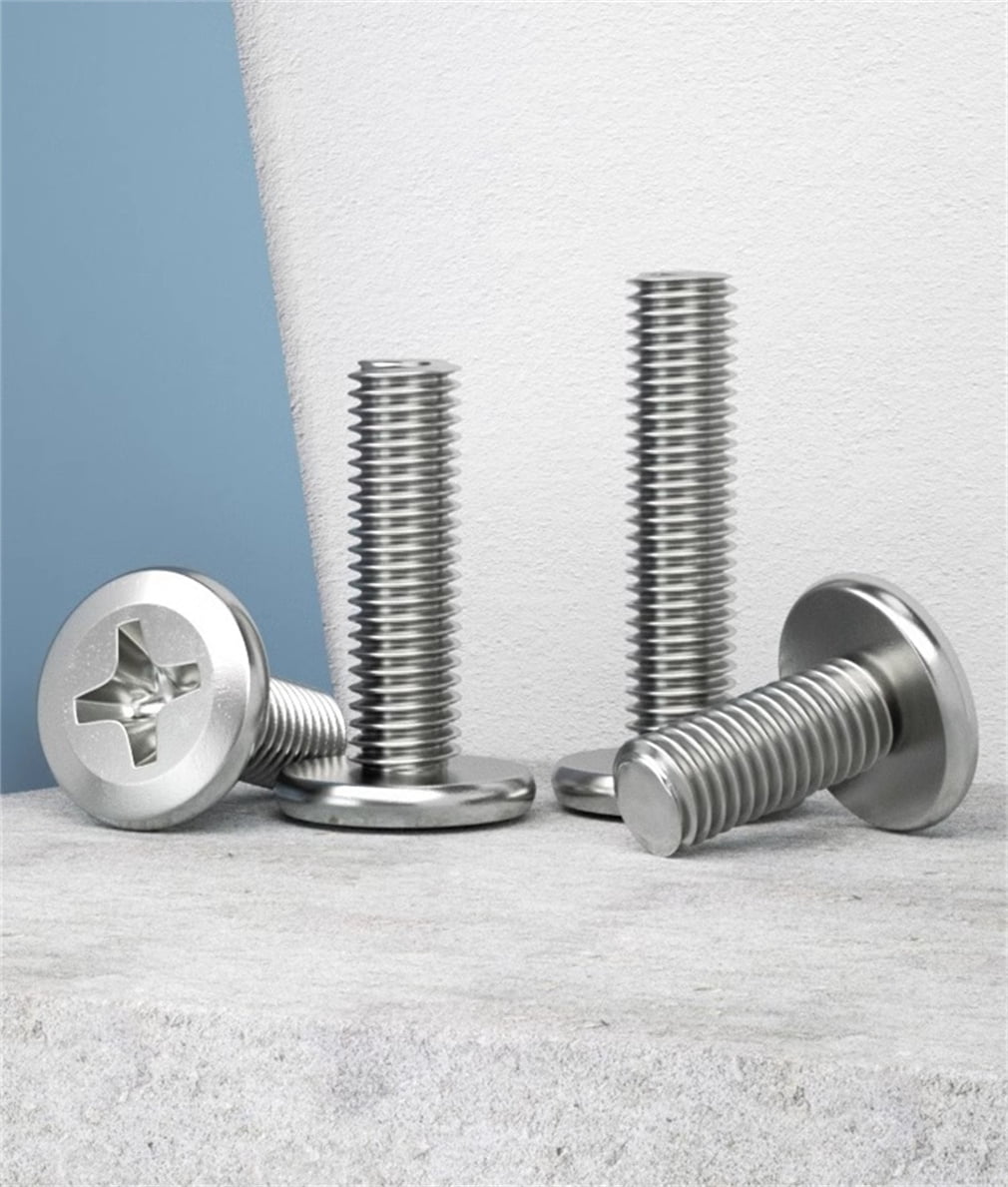 M6x70(20pcs)Flat Head Cross Head Screw Furniture Bolts Countersunk Connector Screws, ,Phillips Drive，Colored zinc