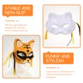 thumbnail image 2 of Raindrops Tiger Mask 1Pack Glowing Half Face For Unisex  And Masquerade Events, 2 of 8