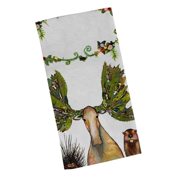 GreenBox Tea Towel 21"x28" The Forest Five