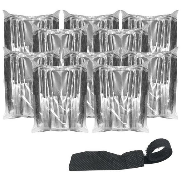 HamiltonBuhl XMICGN-1K Disposable Gooseneck Microphone Covers with cloth hook and eye Strap HygenX Sanitary - 1,000 Covers