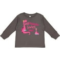 thumbnail image 3 of Inktastic My Memaw Loves Me Girls Long Sleeve Toddler T-Shirt, 3 of 5