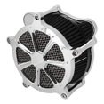 thumbnail image 2 of Filtro de aire plateado para motocicleta, modificado para FXDLS 2017, 2 of 9