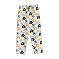 thumbnail image 4 of Goofa Cute Elephant Printed Soft Pajama Pants for Women, Wide Leg Comfy Casual Lounge Yoga Pants-Large, 4 of 9