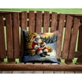 thumbnail image 4 of Carolines Treasures DAC4094PW1414 14 x 14 in. Chihuahua & Santa Claus Throw Pillow, 4 of 6