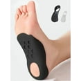 thumbnail image 3 of Arch-Supporting Pain Relief Insoles for Flat Feet & Fallen Arches – Corrects Foot Abduction/Inversion, Improves Gait, Breathable Elastic Material with Custom Firmness for Arch Height – Size M (Fits, 3 of 4