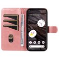 thumbnail image 4 of Phone Case for Google Pixel 7A 5G Magnetic PU Leather Card Slots Durable Wallet Cover, 4 of 5