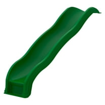 PlayStar Scoop Wave Slide PS 8824 Green Swing Set Accessory for Wooden Play Sets