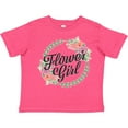 thumbnail image 3 of Inktastic Flower Girl with Flower Circle Girls Toddler T-Shirt, 3 of 5