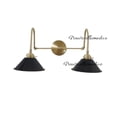 thumbnail image 4 of Nautical Home Deco Modern 1-Light Conical Brass Wall Sconce with Energy Efficient Lighting, 4 of 4