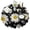 Daisy-84, variant on Round Tablecloth 60 Inch Wrinkle Free Daisy Table Cover Floral Kitchen Dining