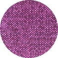 thumbnail image 1 of Ahgly Company Indoor Round Abstract Pink Modern Area Rugs, 7' Round, 1 of 4