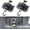 black 2-Pack, variant on Heavy Duty Ratchet Straps, 1" x 10' Retractable Ratchet Straps, Self Retractable Tie Down Straps with Soft Loops for Motorcycle, Truck,
