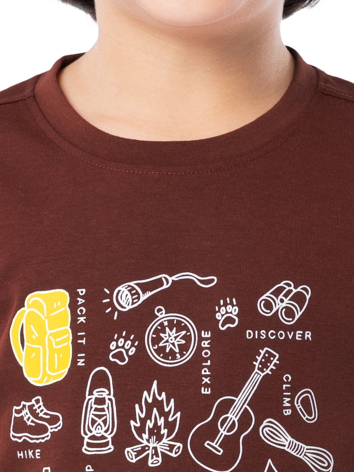 Ozark Trail Boy's Graphic Short Sleeve T-Shirt, Sizes 4-18