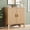 Natural Oak, variant on FANRAL 30" Wide Fluted Sideboard Buffet Cabinet with 2 Doors,Adjustable Shelves,X-Shaped Base Mid Century Modern Storage for Kitchen Living Room Dining Room,Gray Storage Cabinet