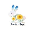 thumbnail image 2 of ERK Easter Decor The Easter Bunny PVC Panel Decorative Piece Is Suitable For Indoor Celebration Centers Or Party Occasions., 2 of 5