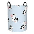 thumbnail image 2 of Fotbe Cute Farm Cow Laundry Basket with Handles, Waterproof Large Laundry Hamper, Wash Bag for Corner Dorm, Rolling Laundry Basket with Handles-Small, 2 of 8