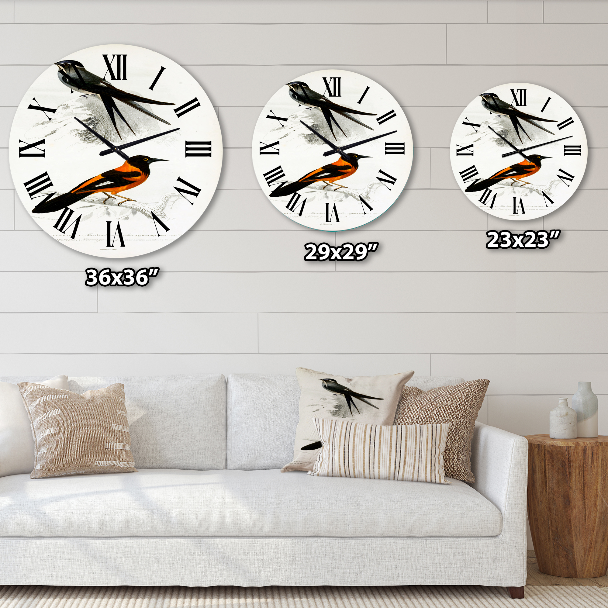 Designart 1 in Traditional Wall Clock