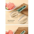 thumbnail image 5 of Kitchen Gadget Watermelon Cutter Stainless Steel Melon Slicer Fruit Clip Blocker Multi-Functional Household Fruit Divider, 5 of 8