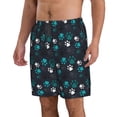 thumbnail image 2 of Fotbe Animal Footprints Trajes de Baño Estampados para Hombre, Shorts de Verano de Secado Rápido, Ropa de Playa, Bañadores-X-Large, 2 of 6