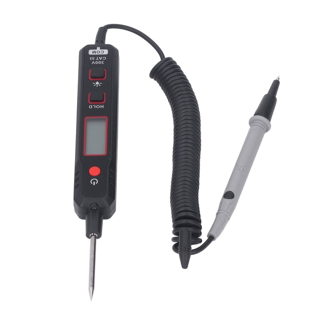 MultiMetro Digital, Chip Inteligente de Prueba de Prueba Inteligente LED de Alto Brillo Portátil para Detección de FRECUENCIA DE VOLTAJE