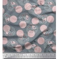 thumbnail image 1 of Soimoi Cotton Duck Fabric Dot,Bird & Fish Kids Print Fabric by The Yard 42 Inch Wide, 1 of 1