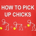 thumbnail image 3 of CafePress - HOW TO PICK UP CHICKS Kids Dark T Shirt - Dark T-Shirt Kids XS-XL, 3 of 4
