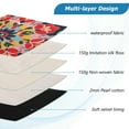 thumbnail image 3 of FORMRS 15-15.6 inch Laptop Sleeve Case Soft Carrying Quilted Computer Bag Cover, Colorful Floral Pattern, 3 of 7