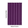 thumbnail image 3 of Waterproof Shower Curtain - 70.8x70.8 Inch Frosted Polyester Fabric - Punch-Free Bathroom Partition in 12 Colors, 3 of 8