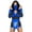Blue, variant on Leg Avenue Women's Plus Size 3 Pc Dragon Ninja Halloween Costume, Blue, 3X-4X