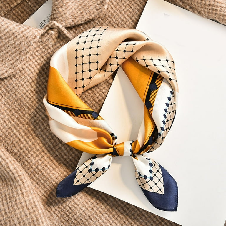 Anvazise Silk Scarf for Women Soft Breathable Fashionable