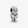 thumbnail image 3 of HEROCROSS Disney Star Wars Mandalorian Casco Charm Fit Pandora Pulsera 925 Joyería de Plata Esterlina, 3 of 4