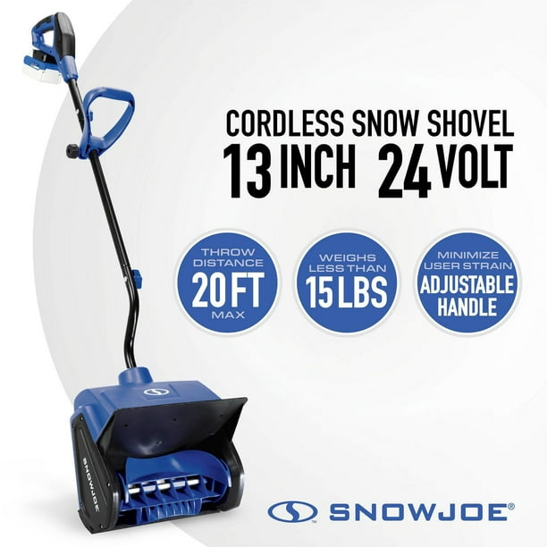 Snow Joe 24V-SS13 24-Volt IONMAX Cordless Snow Shovel Kit| With