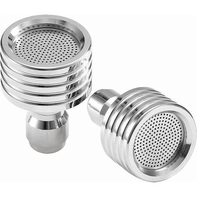 COM1950s Stainless Steel High Pressure Washer Nozzle, 1/4 Quick Connect Spray Tip for Car Wash, Fan Spray for Garden Watering, Patio Cleaning, Efficient Rinsing Tool