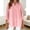 Pink, variant on MAIHAN Cotton V Neck T Shirts Women Half Sleeve Summer Tees Solid Color Flowy Tops Loose Fit Cute Basic Beach Vacation Clothes for Casual 2026