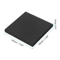thumbnail image 2 of Uxcell 4x4x0.4" Rubber Bench Block Square Stamping Nonslip Base Hammer Metal, Black 2 Pack, 2 of 5