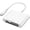 Matte White, variant on SD Card Reader for iPhone iPad Camera with USB C, Dual Card Slot USB 3.0 Memory Card Reader Supports SD/TF Card Trail Camera Viewer SD Card Adapter Portable Micro SD Card Reader No App Plug and Play