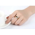 thumbnail image 6 of Lovelords 8mm Simple Ring Classic Smooth 14k Yellow Gold Wedding Engagement Rings For Women and Men Jewelry, 6 of 6